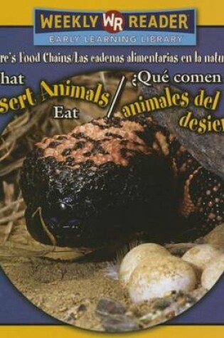 Cover of What Desert Animals Eat / ¿Qué Comen Los Animales del Desierto?