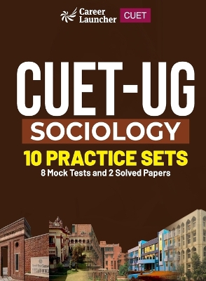 Book cover for CUET 2023 Sociology 10 Sets