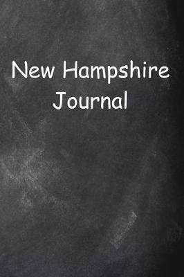 Book cover for New Hampshire Journal Chalkboard Design