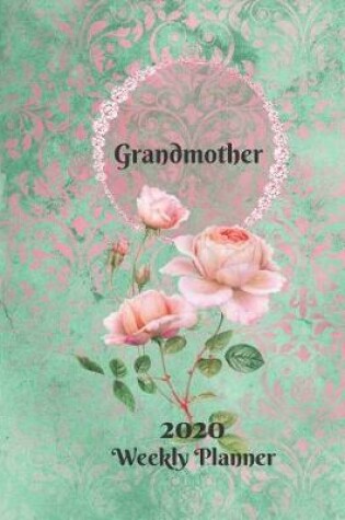 Cover of Plan On It Large Print 2020 Weekly Calendar Planner 15 Months Notebook Includes Address Phone Number Pages - Grandmother