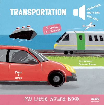Book cover for My Little Sound Book - Transportation