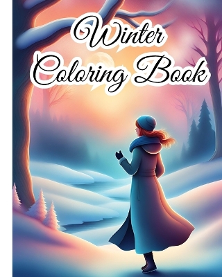 Book cover for Winter Coloring Book