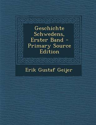 Book cover for Geschichte Schwedens, Erster Band