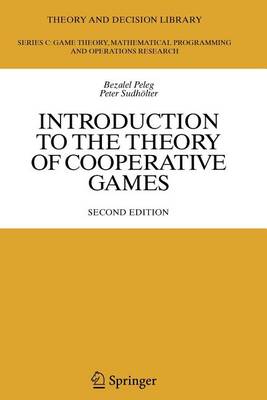 Book cover for Introduction to the Theory of Cooperative Games