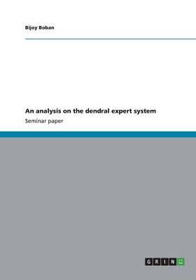 Book cover for An analysis on the dendral expert system