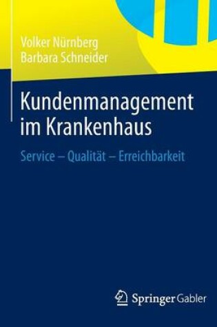 Cover of Kundenmanagement Im Krankenhaus