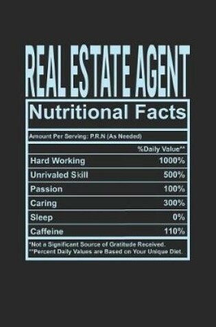 Cover of Real Estate Agent Nutritional Facts