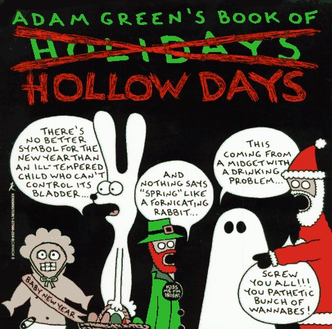 Book cover for Adam Green's Book of Hollow Day