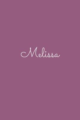 Book cover for Melissa