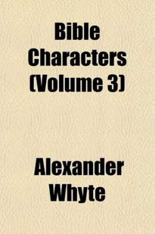 Cover of Bible Characters (Volume 3)
