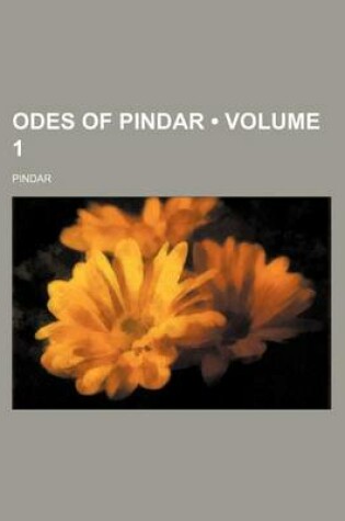 Cover of Odes of Pindar (Volume 1)