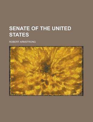 Book cover for Senate of the United States