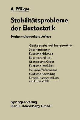 Book cover for Stabilitatsprobleme Der Elastostatik