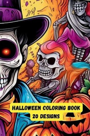 Cover of Happy Halloween Coloring Book