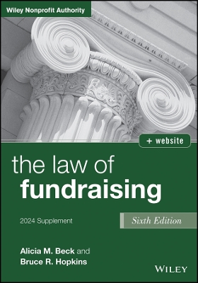 Cover of The Law of Fundraising, 2024 Cumulative Supplement