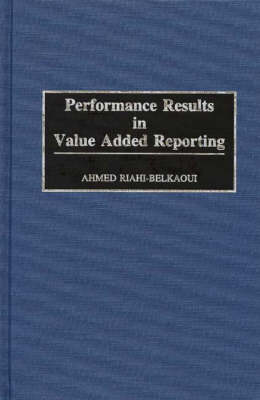 Book cover for Performance Results in Value Added Reporting