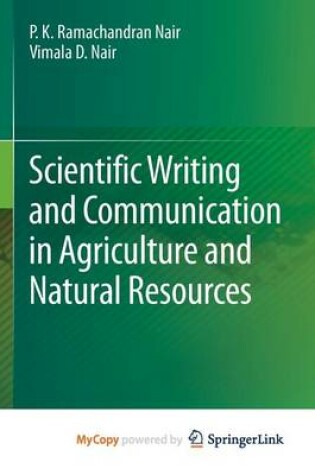 Cover of Scientific Writing and Communication in Agriculture and Natural Resources