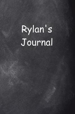 Book cover for Rylan Personalized Name Journal Custom Name Gift Idea Rylan