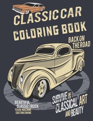 Cover of Classic Car Coloring Book
