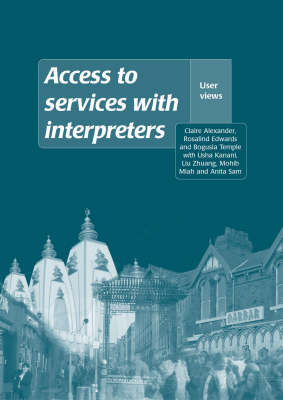 Book cover for Access to Services with Interpreters