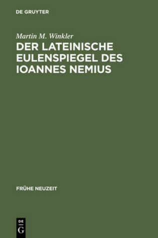 Cover of Der lateinische Eulenspiegel des Ioannes Nemius