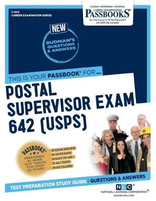 Book cover for Postal Supervisor Exam 642 (U.S.P.S.) (C-603)