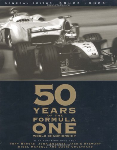 Book cover for Fifty Years of the Formula One World Championship