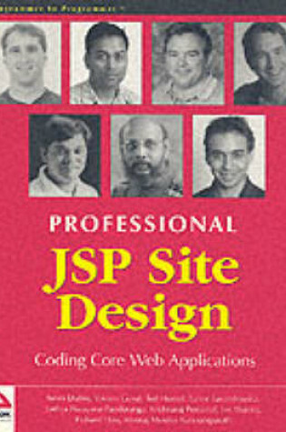 Cover of Professional JSP Site Design