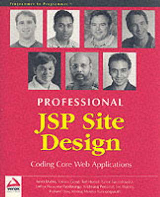 Book cover for Professional JSP Site Design