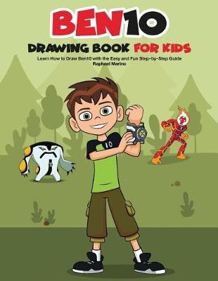 Book cover for Ben10 Drawing Book for Kids