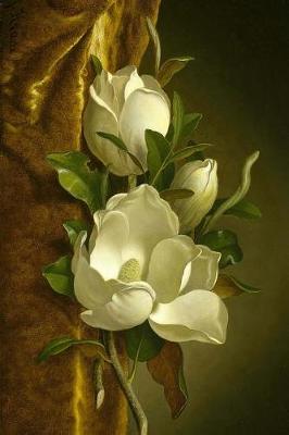 Book cover for Martin Johnson Heade Hudson River School Magnolias on Gold Velvet Cloth