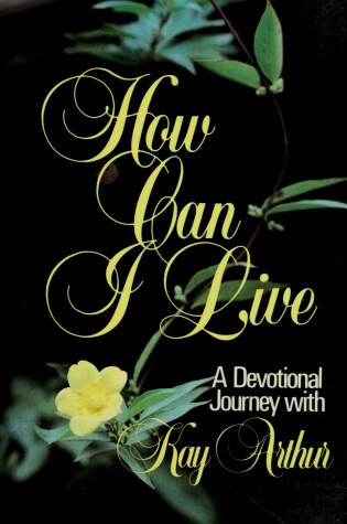 Cover of How Can I Live