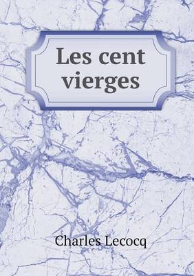 Book cover for Les cent vierges