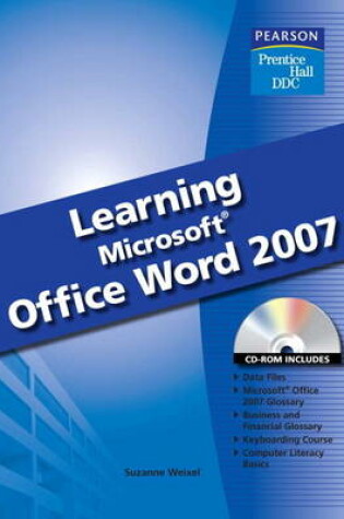 Cover of Learning Microsoft Word 2007 Student Edition