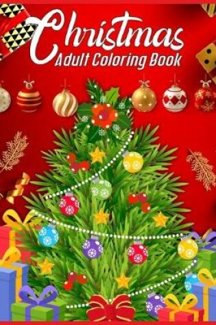 Cover of Christmas Adult Coloring Book