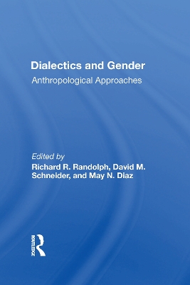 Book cover for Dialectics and Gender