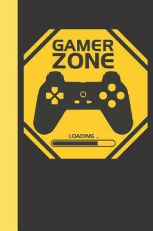 Cover of Composition College Ruled Notebook Gamer Zone Is A Danger Zone