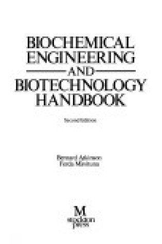 Cover of Biochemical Engineering & Biotechnology Handbook