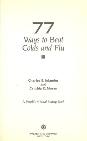 Book cover for 77 Ways to Beat Colds and Flu