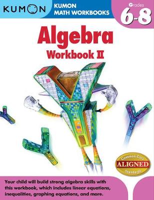 Book cover for Kumon Algebra Workbook Ii