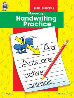 Cover of Manuscript Handwriting Practice Skill Builder