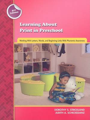 Book cover for Learning About Print in Preschool