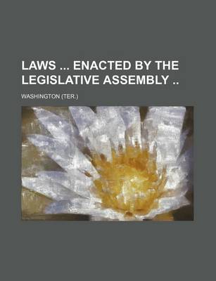 Book cover for Laws Enacted by the Legislative Assembly