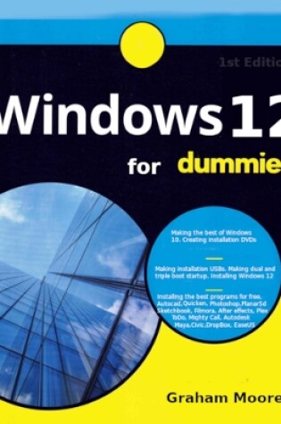 Cover of Windows 12 For Dummies