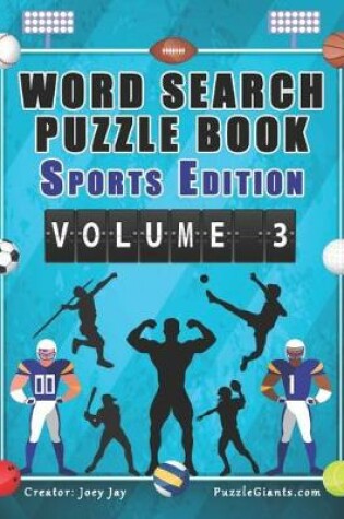Cover of Word Search Puzzle Book Sports Edition Volume 3