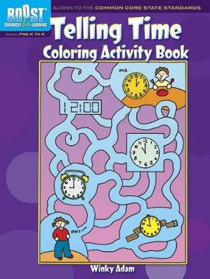 Cover of BOOST Telling Time Coloring Activity Book