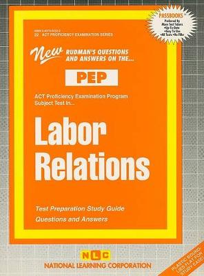 Book cover for LABOR RELATIONS