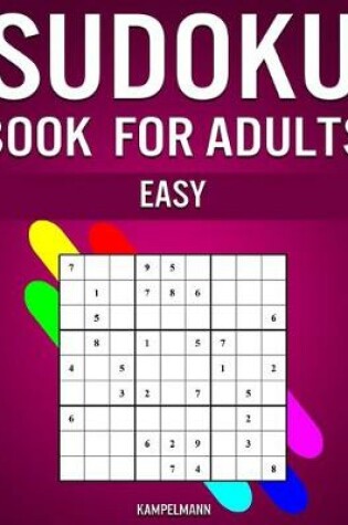 Cover of Sudoku Book for Adults Easy