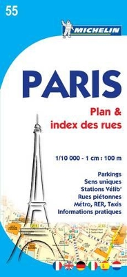 Cover of Paris Plan & Index des Rues Map