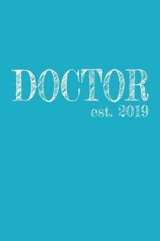 Cover of Doctor est. 2019